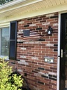 Distressed American Battle Flag