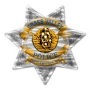 Custom POlice Badge Metal Sign