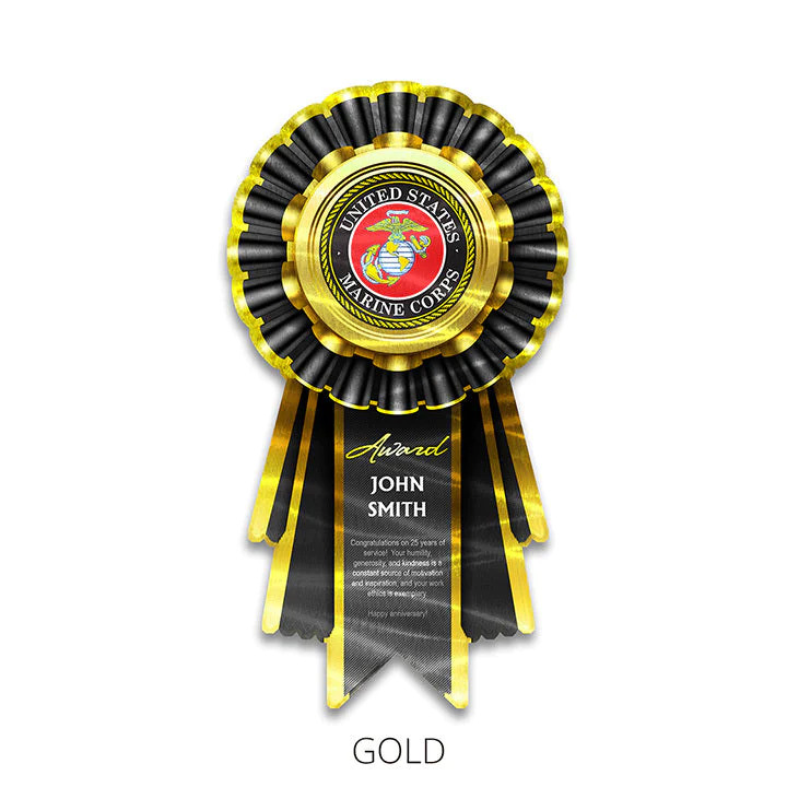 Military Ribbon Award (Gold)