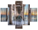 5 Panel Landscape Metal Art