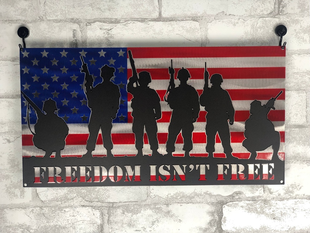 "Freedom isn't Free" American Flag - Outlet