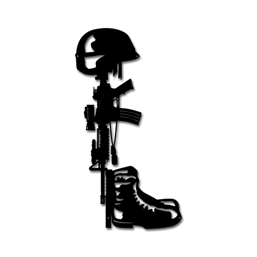 Battlefield Cross Silhouette - Outlet