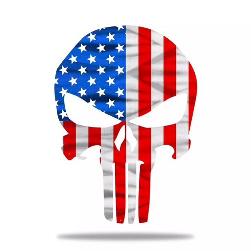 Punisher Skull American Flag - Outlet